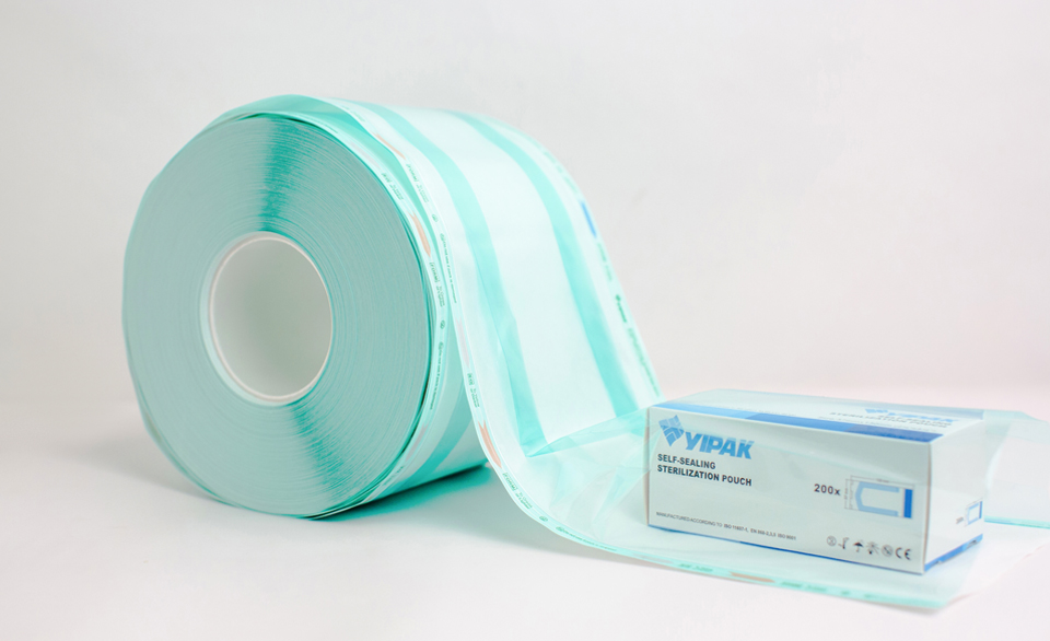 Sterilization Gusset Pouches in Roll